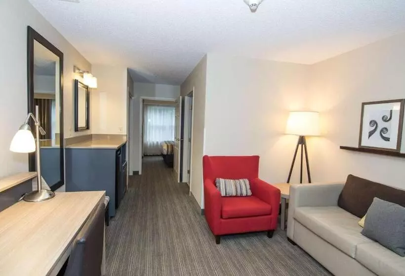 キングサイズベッドのスイートルーム, Country Inn & Suites By Radisson, Lehighton Jim Thorpe, Pa