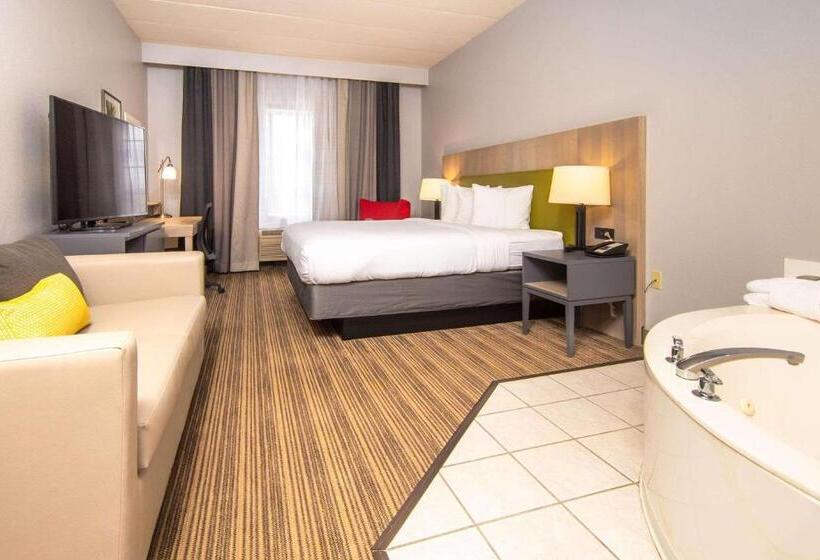 סוויטה עם ג'קוזי, Country Inn & Suites By Radisson, Rapid City, Sd