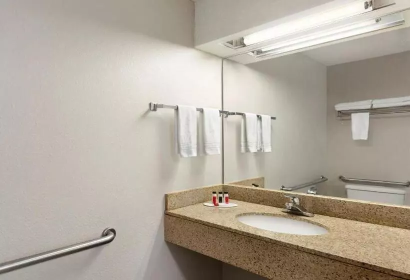 キングサイズベッドのスタンダードルーム, Days Inn & Suites By Wyndham Savannah Midtown