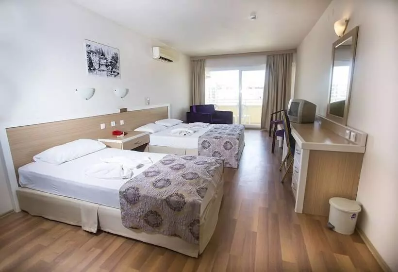 اتاق استاندارد چهار تخته با چشم‌انداز دریا, Tuntas Beach Hotel   All Inclusive