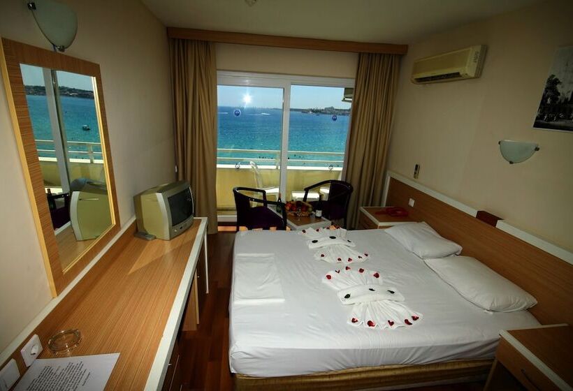 Triple Room Sea View, Tuntas Beach Hotel   All Inclusive
