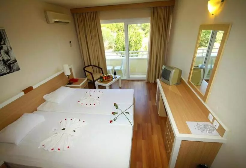 اتاق استاندارد یک تخته با چشم‌انداز, Tuntas Beach Hotel   All Inclusive