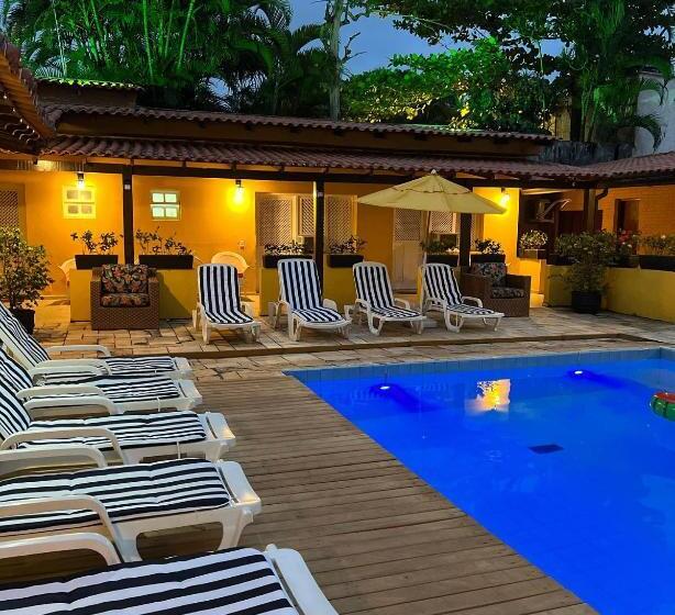 套房带泳池景, Pousada Point Beach