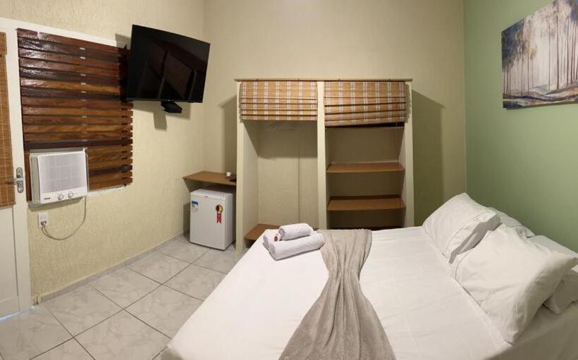 带泳池的标准三人间, Pousada Point Beach