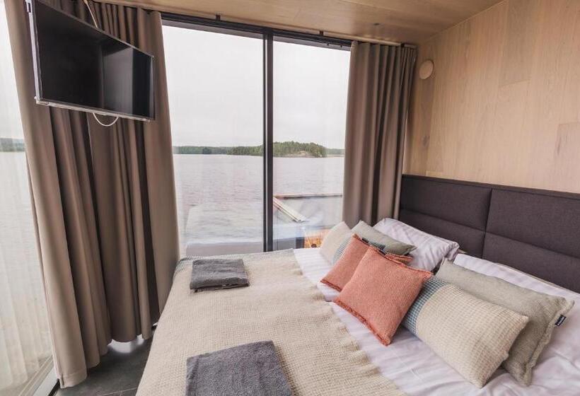 סוויטת פרמיום, Lake Hotel Lehmonkärki   Haasi Mirror Houses