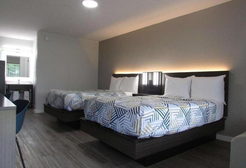 غرفة ديلوكس رباعية, Motel 6 Brookhaven, Ms