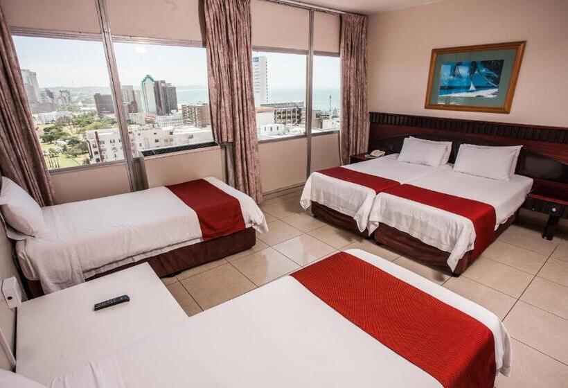 Family flat with sea view, Coastlands Durban Self Catering Holiday Apartments