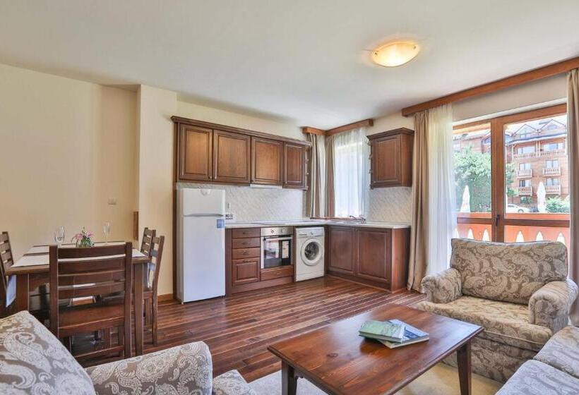 شقة غرفة نوم واحدة مزودة بشُرفة, Pirin Golf & Country Club Apartment Complex