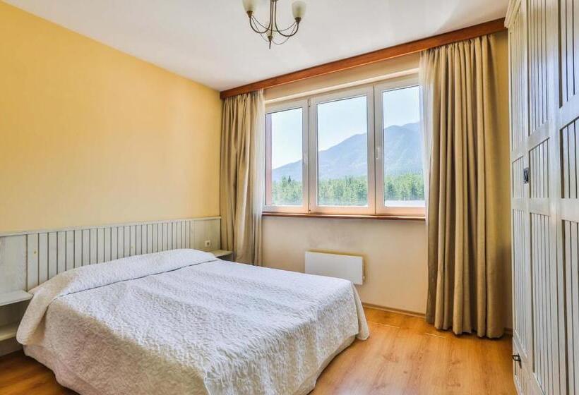 شقة غرفتين نوم مزودة بشُرفة, Pirin Golf & Country Club Apartment Complex