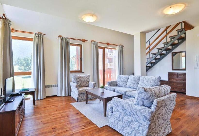 Апартаменты 2 Спальни с Балконом, Pirin Golf & Country Club Apartment Complex