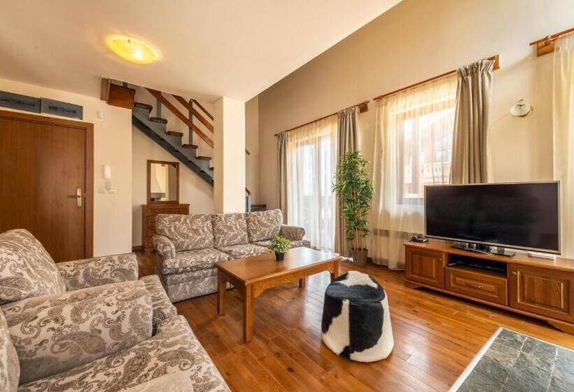 Апартаменты 2 Спальни с Балконом, Pirin Golf & Country Club Apartment Complex