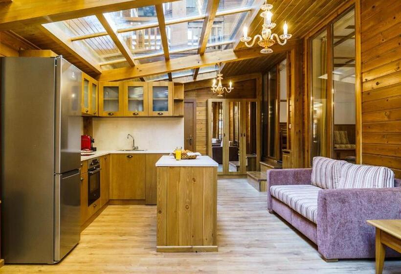 Апартаменты с 1 спальней, смежные, Pirin Golf & Country Club Apartment Complex