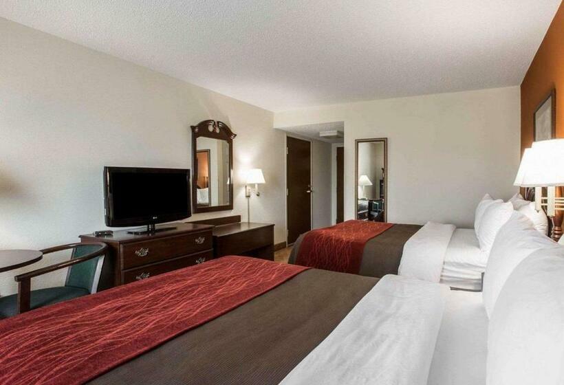 ２ダブルベッドのスタンダードルーム, Comfort Inn & Suites At I 85