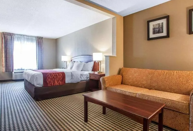 キングサイズベッドのスイートルーム, Comfort Inn & Suites Carneys Point