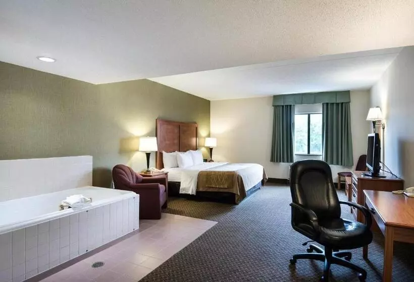 キングサイズベッドのスタンダードルーム, Comfort Inn & Suites Lavale  Cumberland