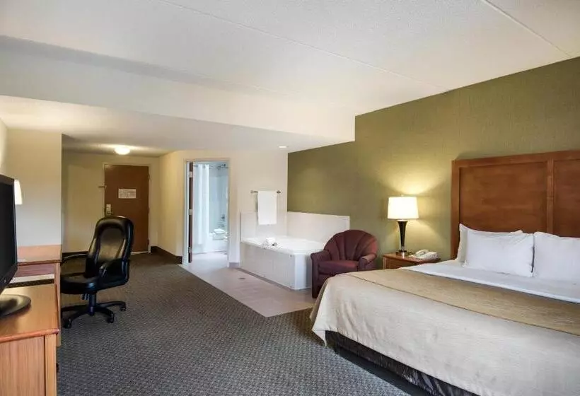 キングサイズベッドのスタンダードルーム, Comfort Inn & Suites Lavale  Cumberland