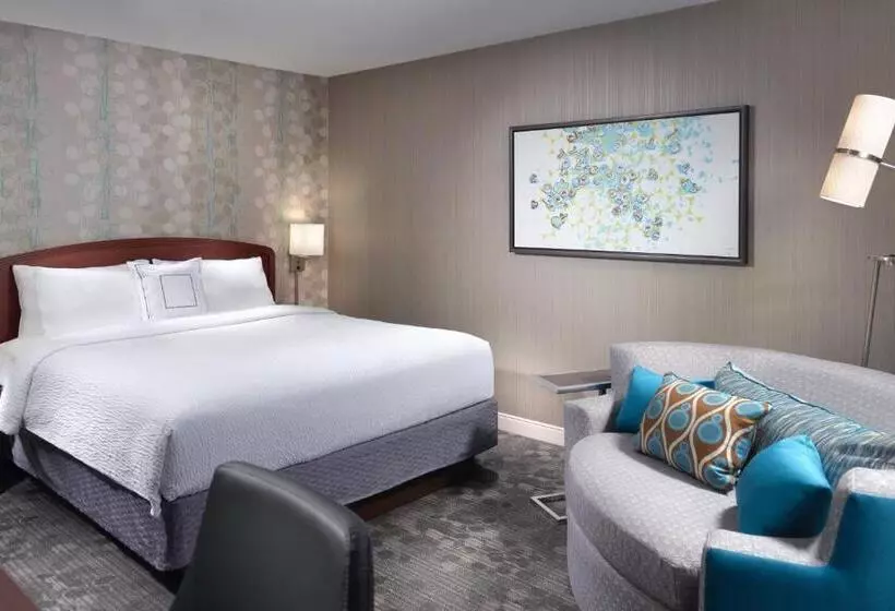 身障者適用キングサイズベッドルーム, Courtyard By Marriott Atlanta Alpharetta