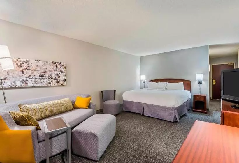 キングサイズベッドのスタンダードルーム, Courtyard By Marriott Chattanooga Downtown