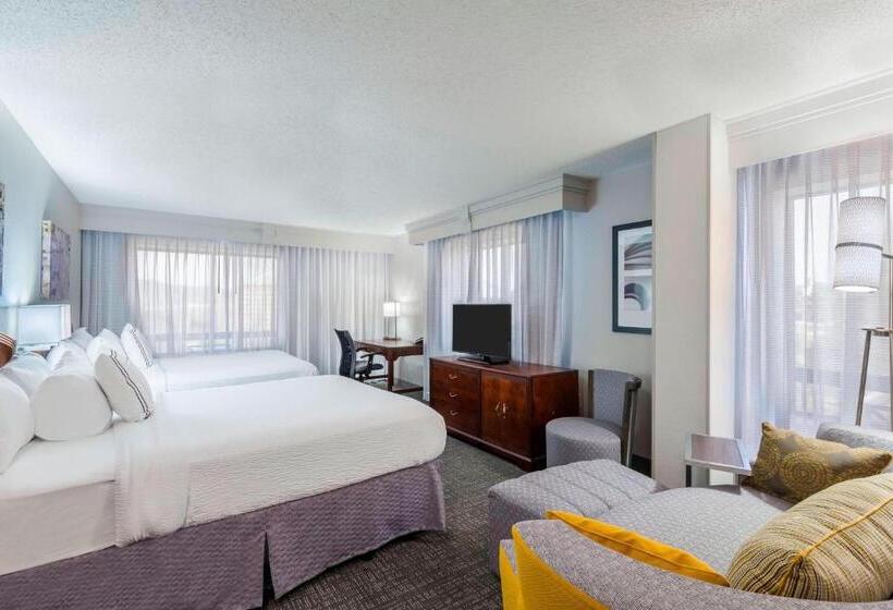 Standaardkamer met Queensize Bed, Courtyard By Marriott Chattanooga Downtown