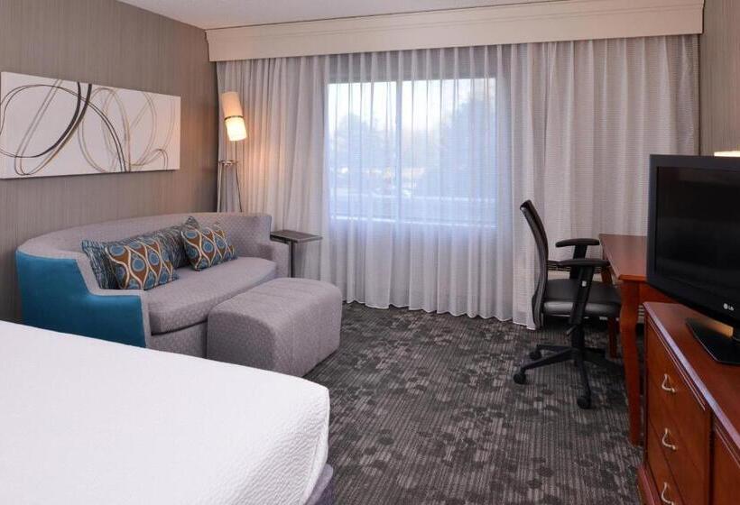 带大床的标准间, Courtyard Charlotte Gastonia