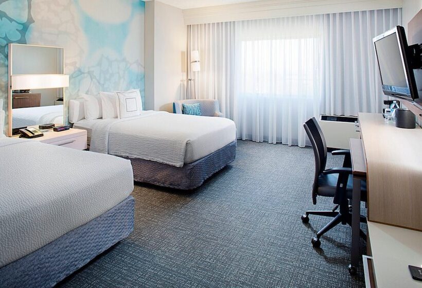 غرفه قياسيه سريرين مزدوجين, Courtyard Dallas Addison Quorum Drive