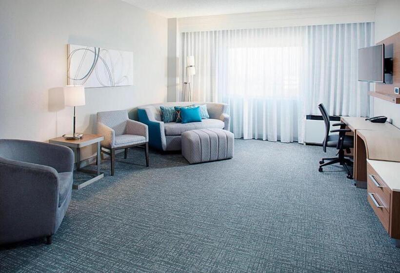Suite Łóżko King Size, Courtyard Dallas Addison Quorum Drive