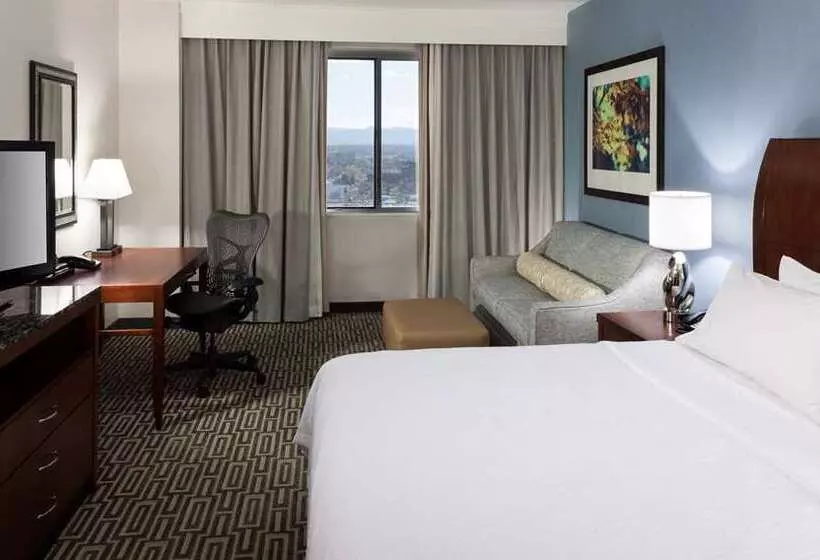 キングサイズベッドのスタンダードルーム, Hilton Americashouston