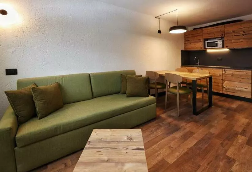 １ベッドルームアパートメント, Th La Thuile Planibel Residence