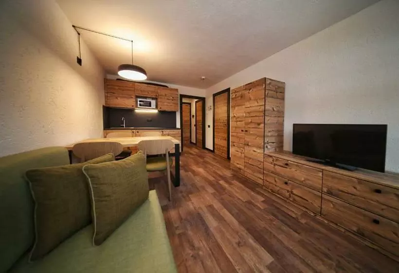 １ベッドルームアパートメント, Th La Thuile Planibel Residence