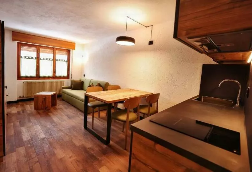 １ベッドルームアパートメント, Th La Thuile Planibel Residence