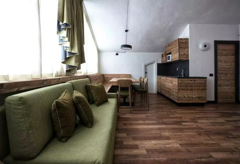 ２ベッドルームアパートメント, Th La Thuile Planibel Residence