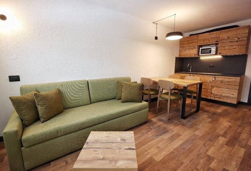 شقة سوبريور غرفة واحدة, Th La Thuile Planibel Residence