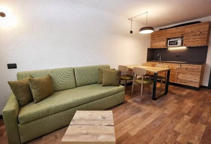 １ベッドルームのスーペリアアパートメント, Th La Thuile Planibel Residence