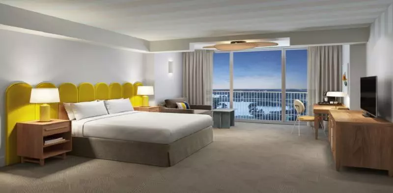 キングサイズベッドのスイートルーム, Hampton Inn Boca Raton Deerfield Beach