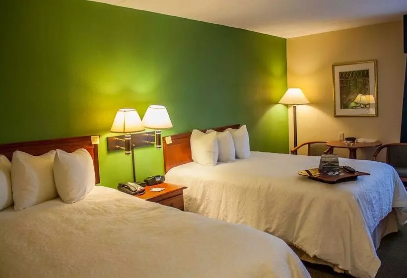 ２ダブルベッドのスタンダードルーム, Hampton Inn Groton