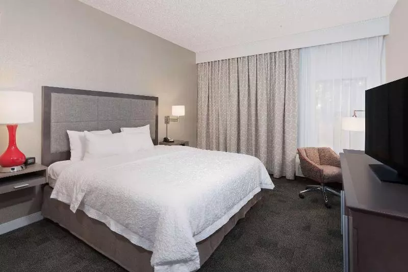 キングサイズベッドのスタンダードルーム, Hampton Inn Lancaster