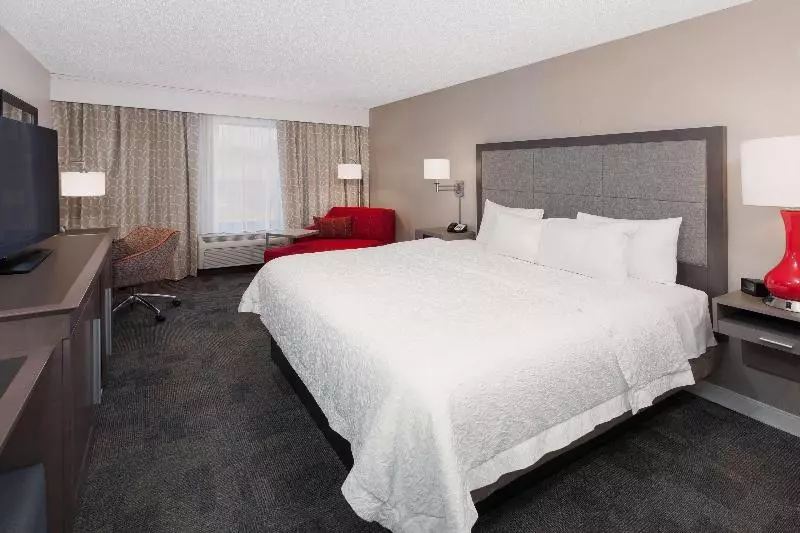 キングサイズベッドのスタンダードルーム, Hampton Inn Lancaster