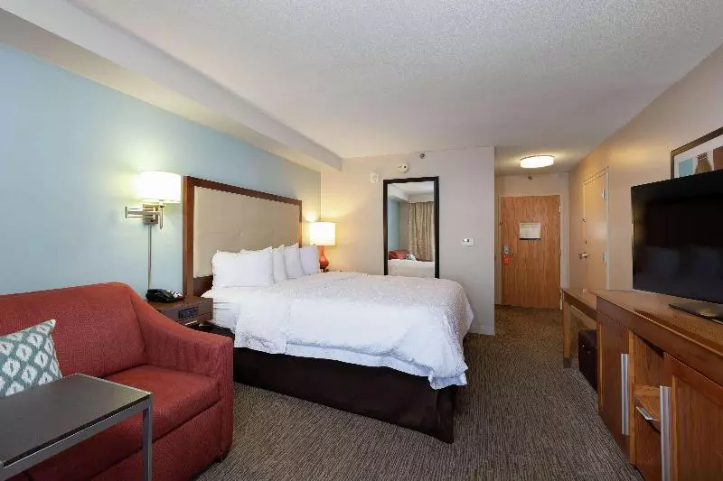 اتاق استاندارد با تخت بزرگ, Hampton Inn & Suites Austinairport