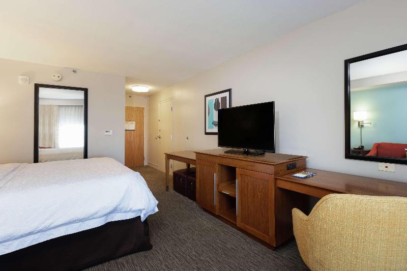 キングサイズベッドのスタンダードルーム, Hampton Inn & Suites Austinairport