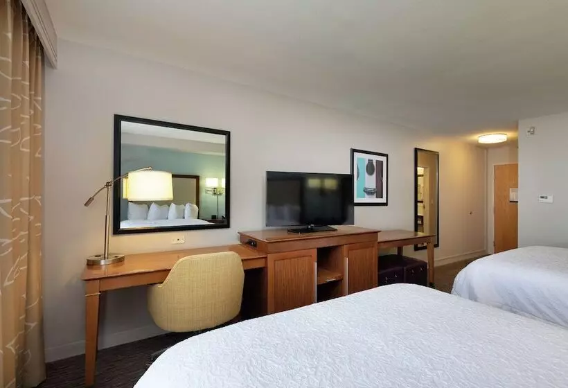 اتاق استاندارد با 2 تخت دوبل, Hampton Inn & Suites Austinairport