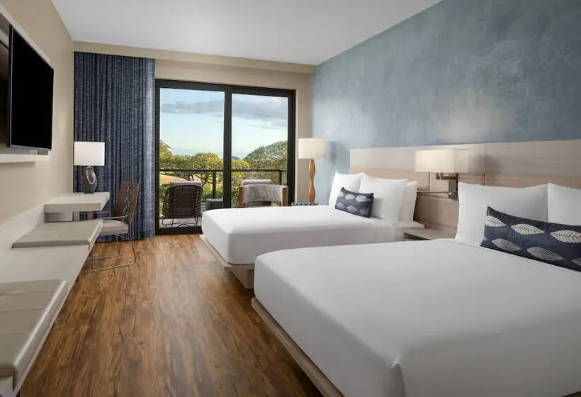２ダブルベッドのスタンダードルーム, Ac Hotel By Marriott Maui Wailea