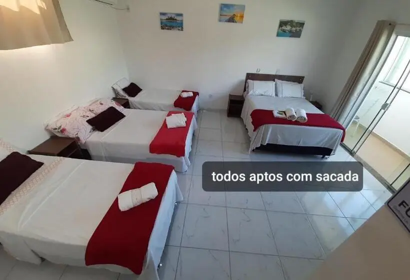 استودیو استاندارد با بالکن, Apart Pousada Penhaflat Studio A 700 M Do Parque