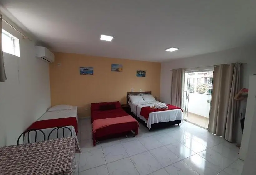 استودیو استاندارد با بالکن, Apart Pousada Penhaflat Studio A 700 M Do Parque