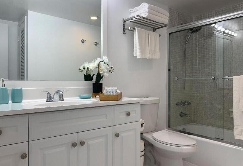 شقة غرفة نوم واحدة مزودة بشُرفة, Beach Apartment At Condo