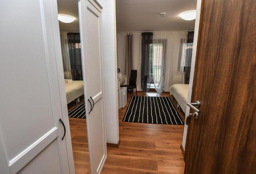 חדר סטנדרט עם מרפסת, é Vaskó Panzió Borpince