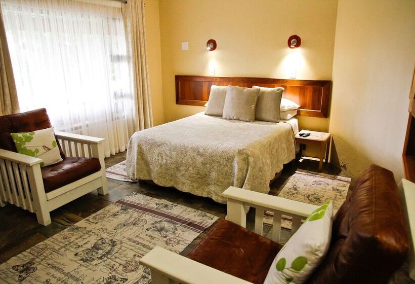 ダブルベッドのクラシックルーム, Ikaia River Lodge