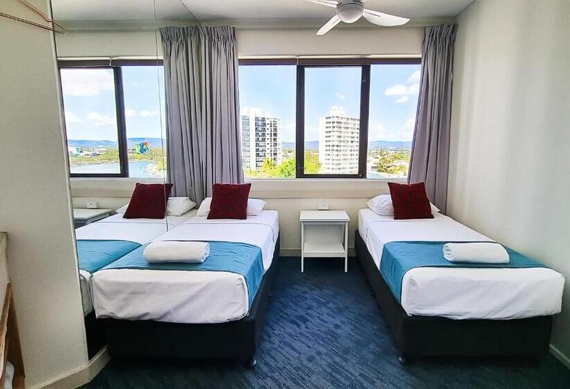 带2个卧室的公寓, Tiki Hotel Apartments Surfers Paradise