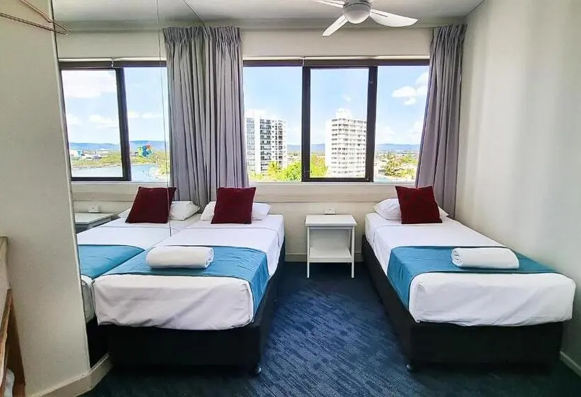 ２ベッドルームアパートメント, Tiki Hotel Apartments Surfers Paradise