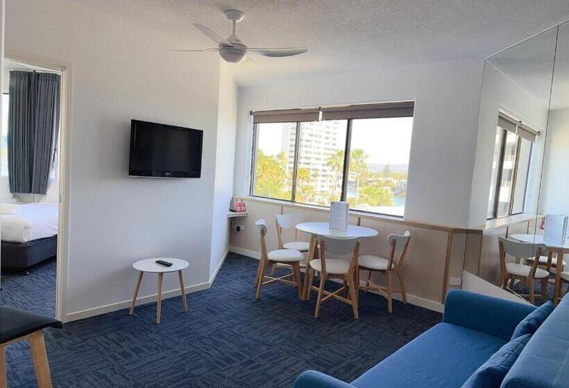 带2个卧室的公寓, Tiki Hotel Apartments Surfers Paradise