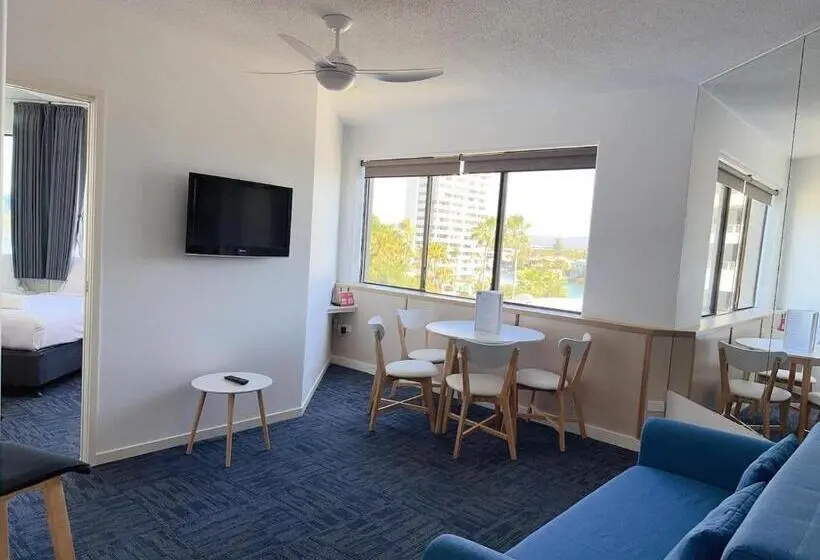 ２ベッドルームアパートメント, Tiki Hotel Apartments Surfers Paradise